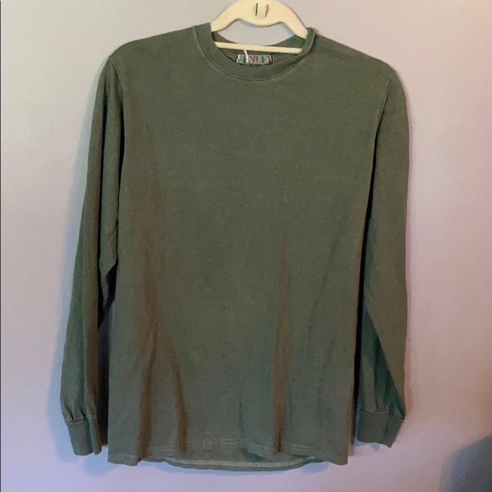 Men’s Long Sleeve Venley Shirt Green